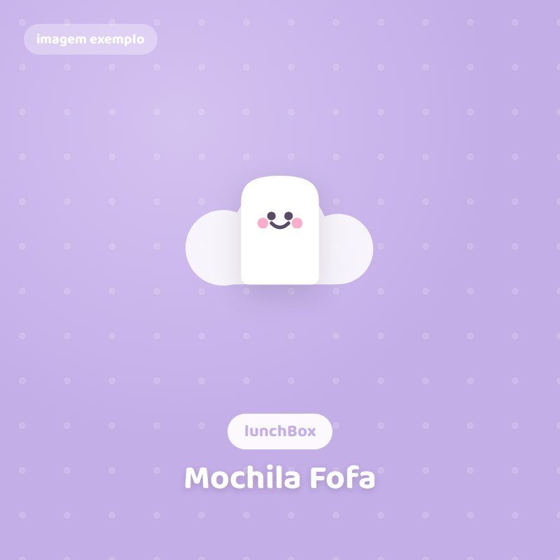 Mochila Infantil Fofa